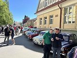Kolonádu ovládla italská auta, na náměstí se dala ochutnat jihoevropská jídla.