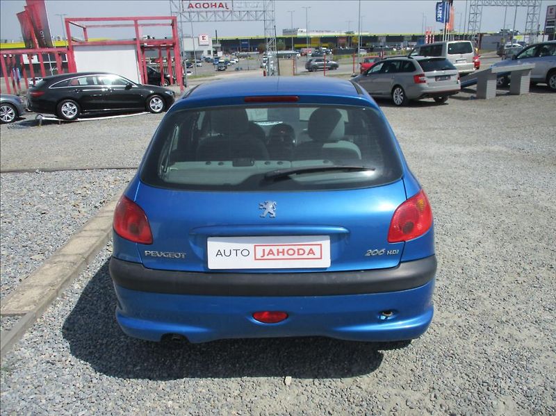 Peugeot 206 1,4 HDi, klimatizace, - fotka 7 z 20
