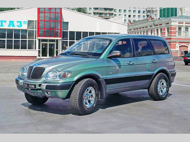 GAZ 3106 Ataman II patří bezesporu k jedněm z nejošklivějších aut vůbec