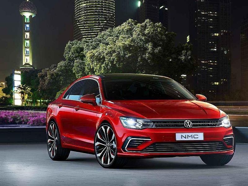 Koncept Volkswagen New Midsize Coupe.