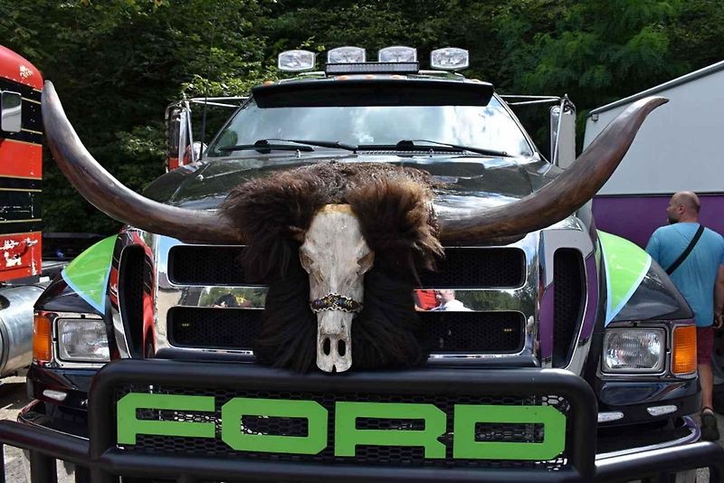Z návštěvy 6. ročníku US Racket Trucks v Lužné.