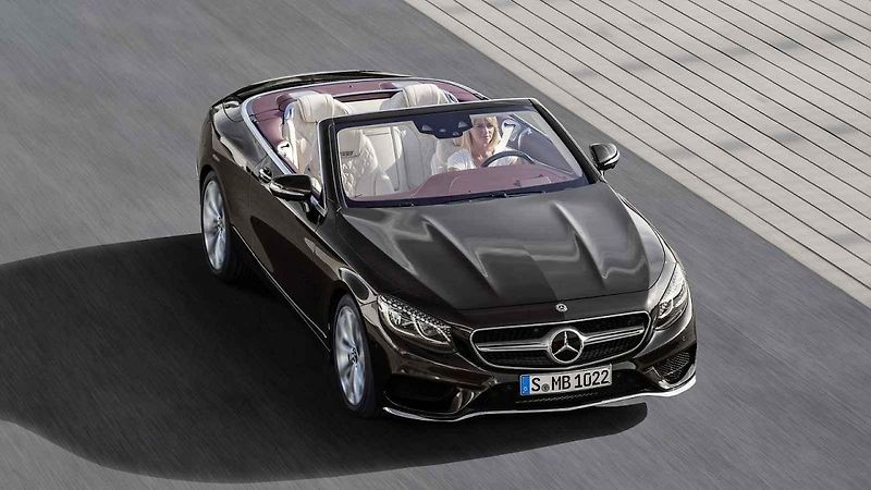 Mercedes-Benz třídy S Kabriolet.