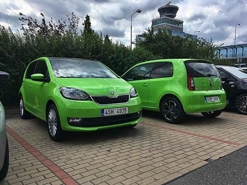 Omlazená Škoda Citigo.