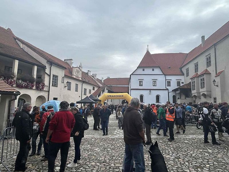 Vzpomínková motocyklová Soutěž Šumavou.
