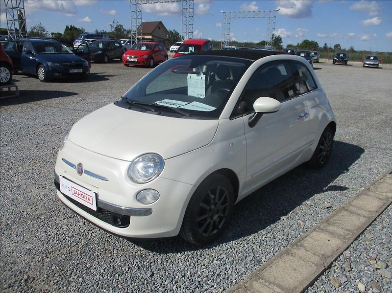 Fiat 500C 1,2 i, aut.klima,servis,Cabrio - fotka 3 z 27