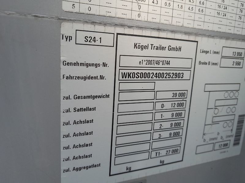 Kögel S 24-1 LowDeck - fotka 23 z 33