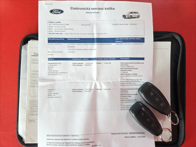 Ford Focus 1,5 EcoBlue A/T Full LED Titan - fotka 7 z 21