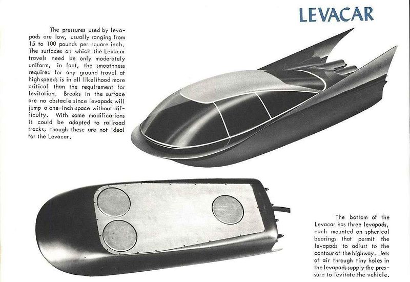 Curtiss-Wright Model 2500 Air Car.