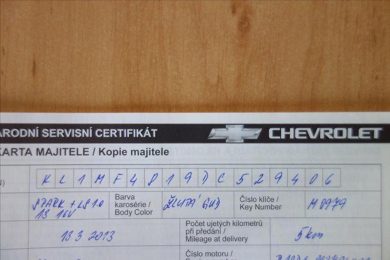 Chevrolet Spark 1,0 i, ČR, KLIMA, 29TIS.KM. - fotka 30 z 33