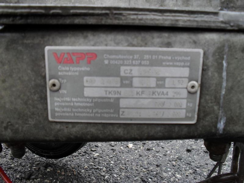 Vapp PAV 2,5T auto přepravník - fotka 10 z 14