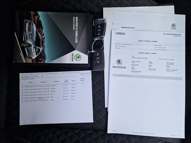 Škoda Superb 2.0TDI 110kW,původ ČR,1.Maj - fotka 48 z 50