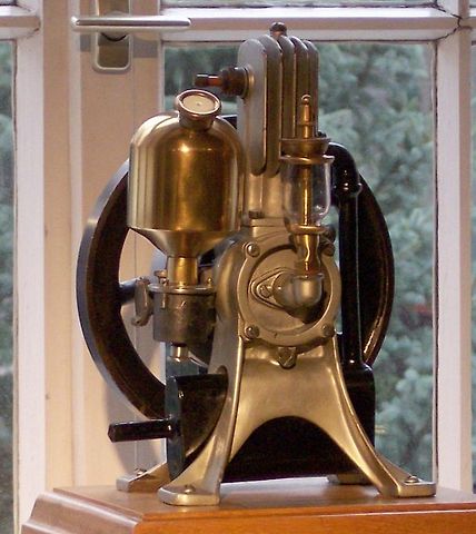 Motor DKW - Des Knaben Wunsch z roku 1919., zdroj: Wikimedia Commons, Stahlkocher, CC BY-SA 3.0
