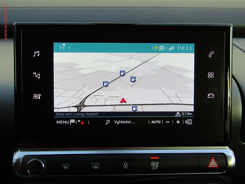 Citroën C4 Cactus (2018) 1.2 PT, ČR, Navigace - fotka 14 z 18