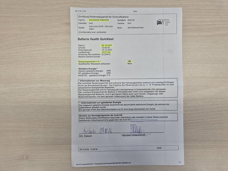 Audi e-tron 55 QUATTRO 300kw SOH 100 % - fotka 22 z 52