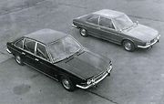 Prototypy Tatry 613 od karoserie Vignale.