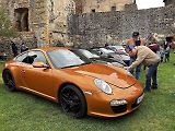 Sraz vozů Porsche ve Švihově na hradě.