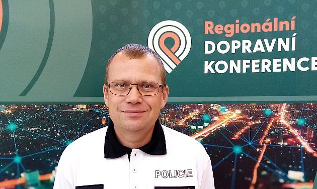 Vrchní komisař Krajského ředitelství policie Jihomoravského kraje kpt. Ing. Tomáš Zich, zdroj: Deník/Eva Bártíková