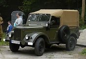 Terénní vůz GAZ 69.