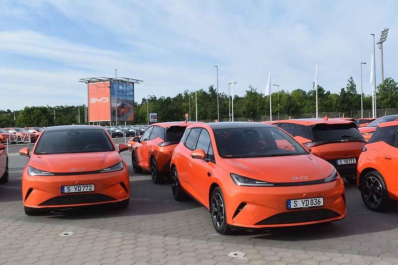 Auto jsme projeli v Berlíně a jeho okolí.