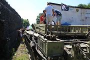 Pohled na tank zezadu.