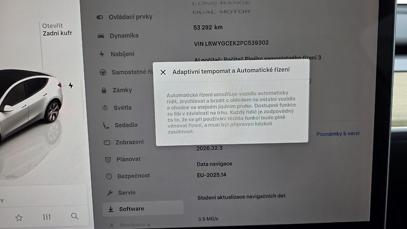 Tesla Model Y (2023) LR AWD Záruka SoH 93,2% - fotka 28 z 33