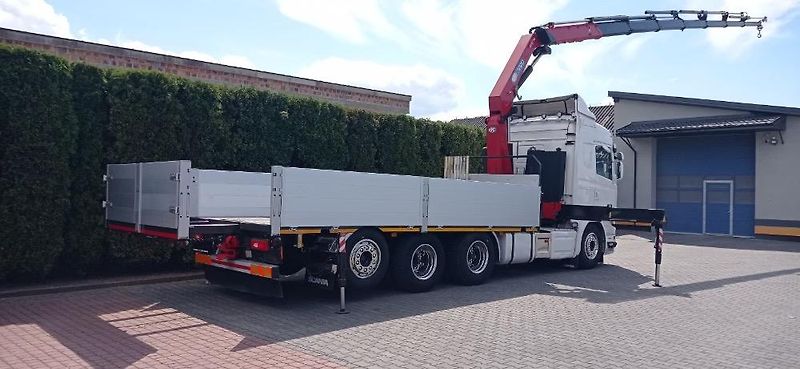 Scania (2017) R580 V8 8x4 valník + HR EURO 6 - fotka 14 z 18
