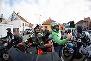 Vánočka 2024. Podívejte se, jak vypadal tradiční sraz motorkářů ve Slavkově.