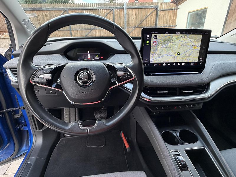 Škoda Enyaq (2021)  80, 150kw, SOH 93%, tažné - fotka 7 z 14