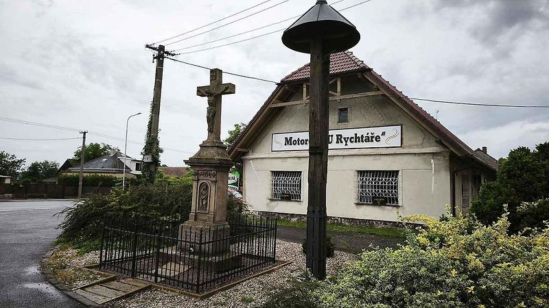 V motorestu U Rychtáře v Novém Městě jsme si dali plněné bramborové knedlíky za 193 korun.