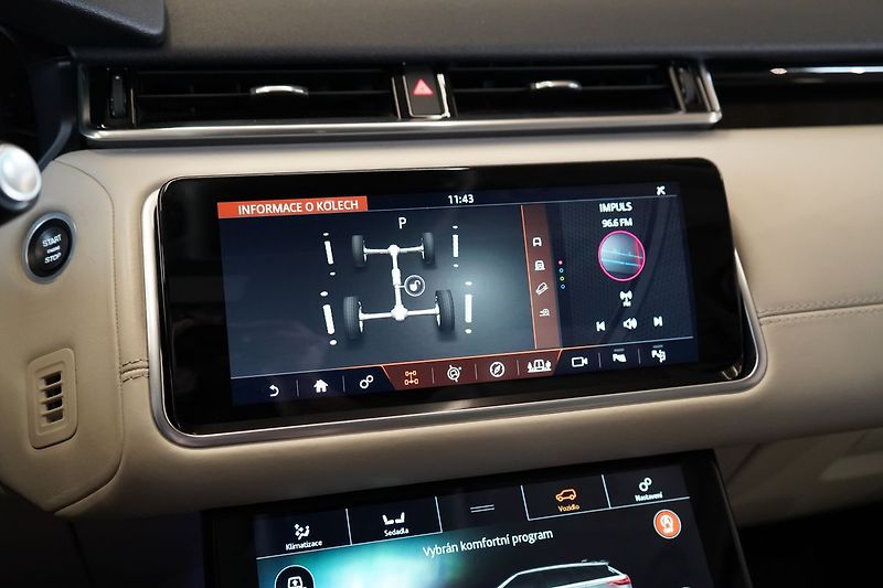 Land Rover Range Rover Velar R-Dynamic HSE, Masáž, Vzduch - fotka 36 z 46