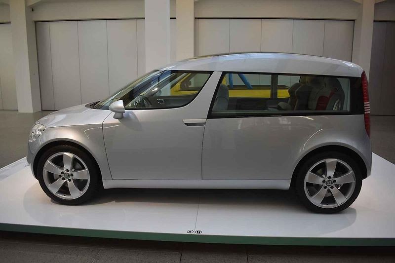 Roomster je nyní připomínán na výstavě o designu v muzeu Škoda Auto v Mladé Boleslavi