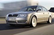 Škoda Superb první generace.