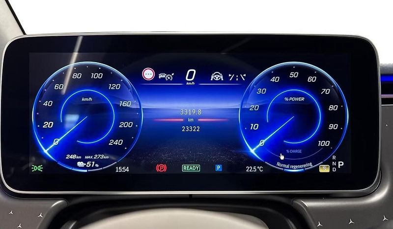 Mercedes-Benz EQE 500 4M AMG 360k. Bílý interiér - fotka 7 z 11