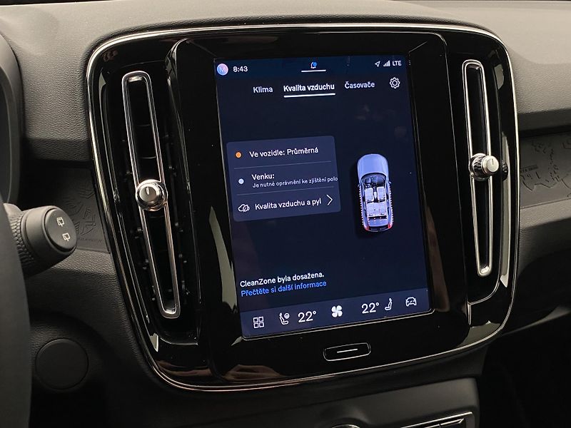 Volvo XC40 PURE ELECTRIC RECHARGE PLUS CZ - fotka 37 z 52