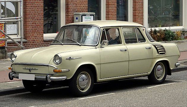Vůz Škoda 1000 MB., zdroj: Wikimedia Commons, Ardy van Driel, CC BY-SA 4.0