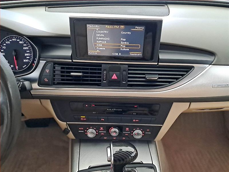 Audi A6 (2012) 3.0 TDI, 4X4, Automat, Kůže - fotka 12 z 17