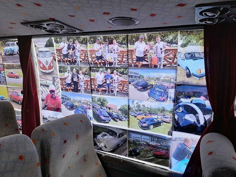 Prototyp minibusu Zliner 9.12 MAN pro 35 osob od legedárního Václava Krále v Auto-retro-muzeu Veteráni Litvínov.