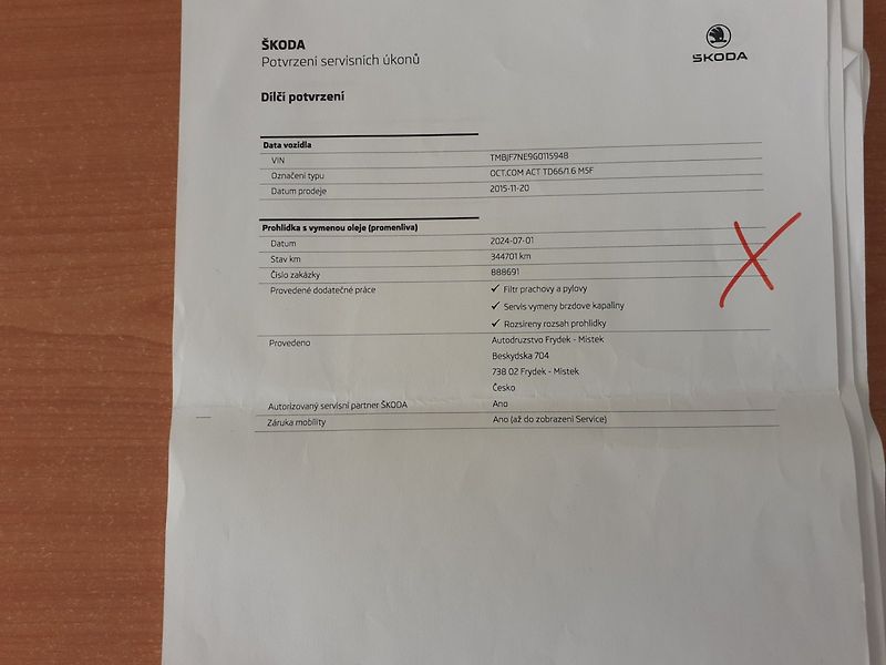 Škoda Octavia (2015) III Kombi 1.6 TDi - fotka 24 z 25