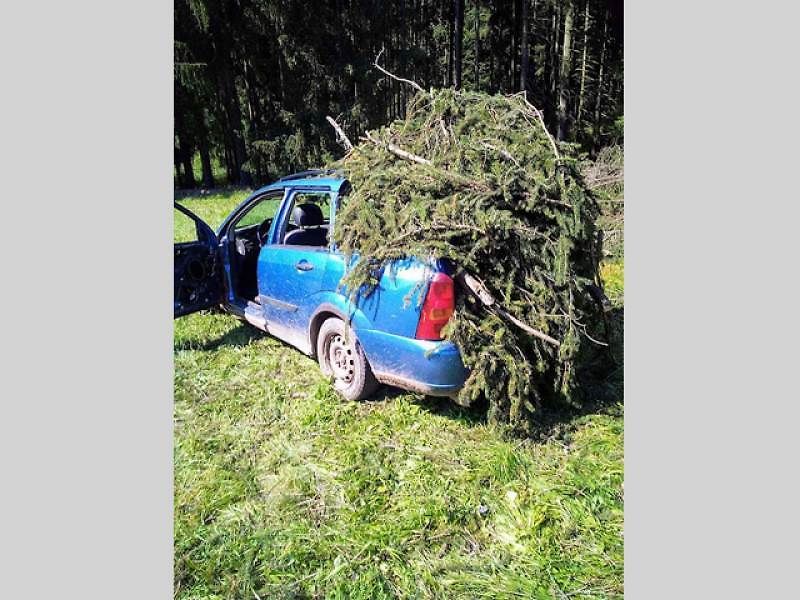 Volkswagen Polo pickup pana Antonína Matyáše.