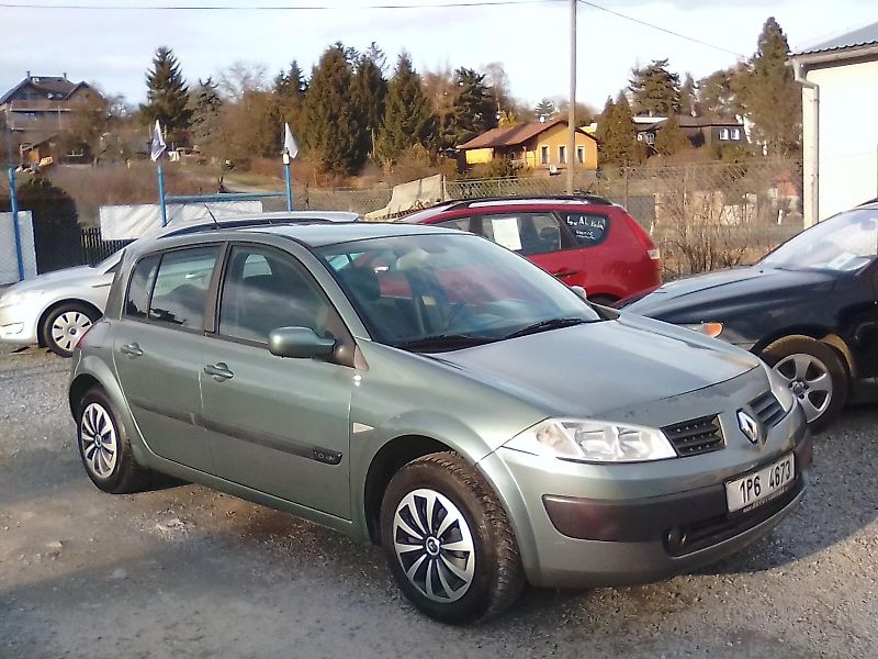 Renault Mégane (2003) 1.6i 16V nové v ČR - fotka 8 z 28