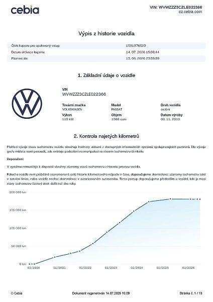 Volkswagen Passat 2.0 TDi LED SVĚTLA, rezervace - fotka 7 z 96