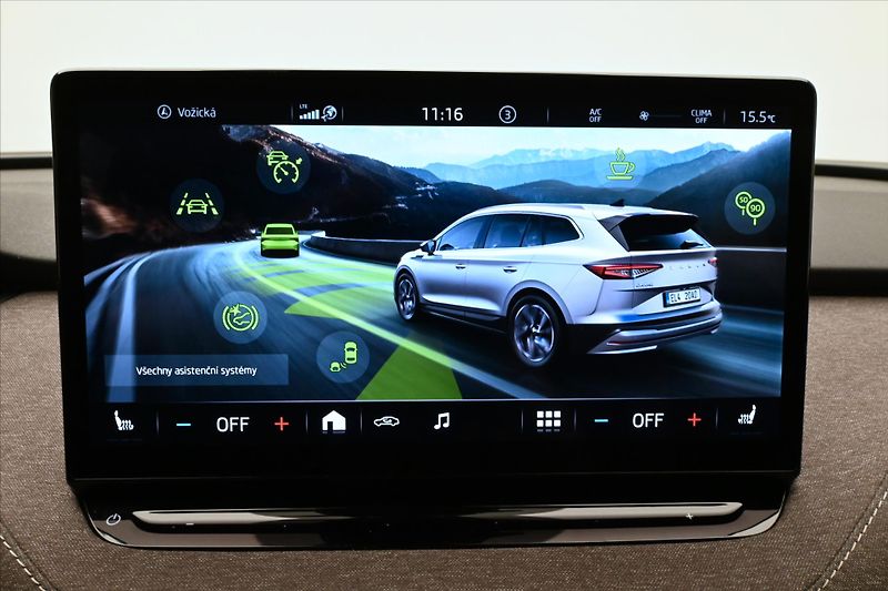 Škoda Enyaq iV 60 132kW SOH 92% FIRST Edit - fotka 16 z 26