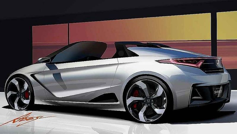 Koncept Honda S660.