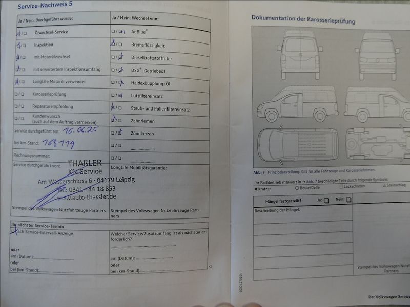 Volkswagen Transporter 2,0 TDi 75kW 9.míst, serviska - fotka 41 z 43
