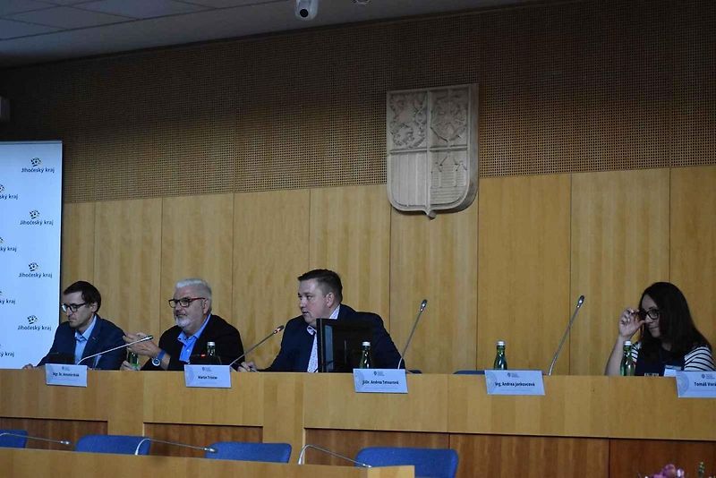 Regionální dopravní konference v Českých Budějovicích.