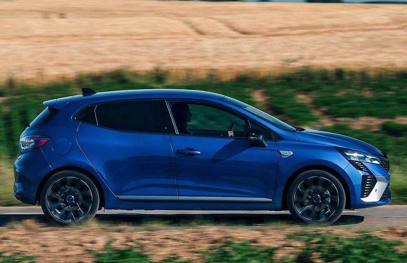 Renault Clio po nedávném faceliftu.
