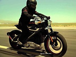 Elektrický motocykl Harley-Davidson LiveWire.