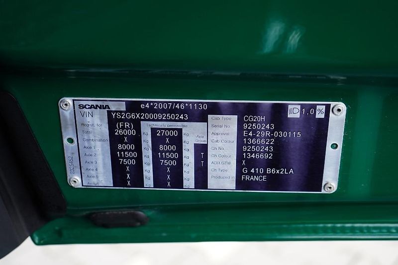 Scania (2019) G 410 6x2 shrnovačka EURO 6 - fotka 18 z 18