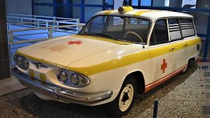 Sanitní Tatra 603A