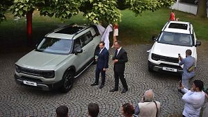 Slavnostní premiéra značky BAIC v Praze.